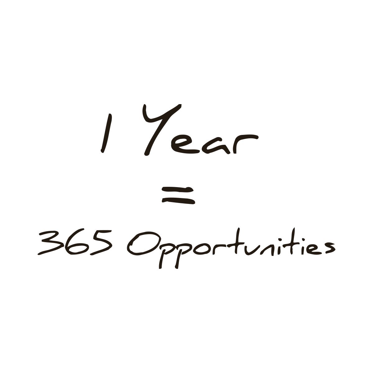 1 Year 365 Opportunities Do It And How