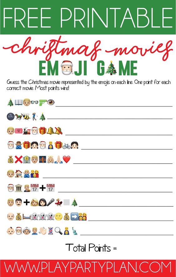 Emoji Christmas Carol Game - Do It And How