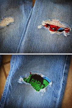 Super Hero Jean Patches – Do It And How